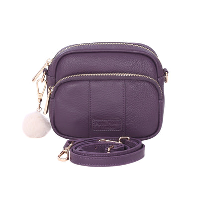 Original MINI Bag Purple Nightshade & Accessories-Pom Pom London