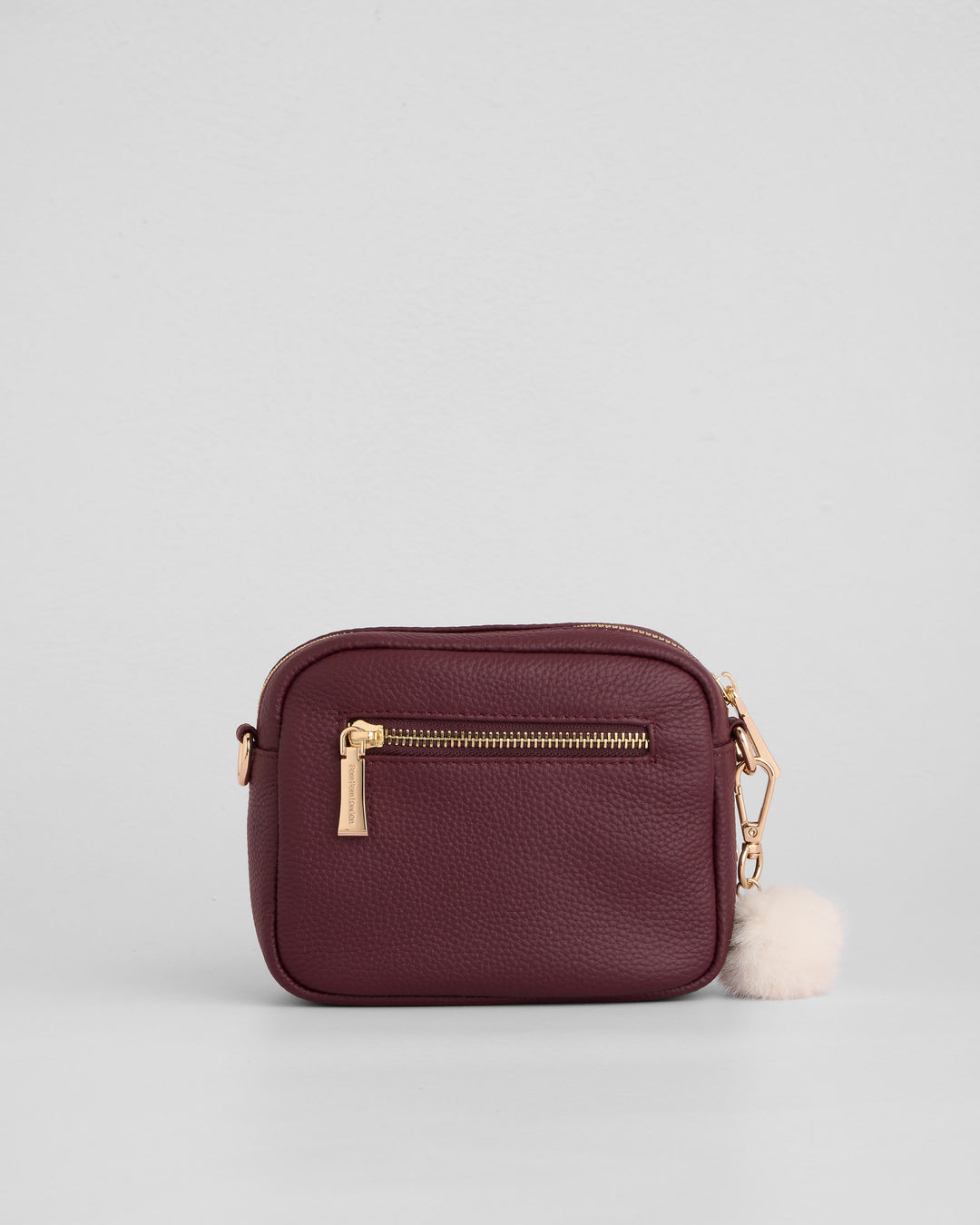 Original Mini Bag Dark Maroon & Accessories – Pom Pom London