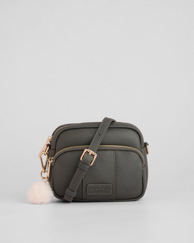 Original Mini Bag Volcano Grey & Accessories – Pom Pom London