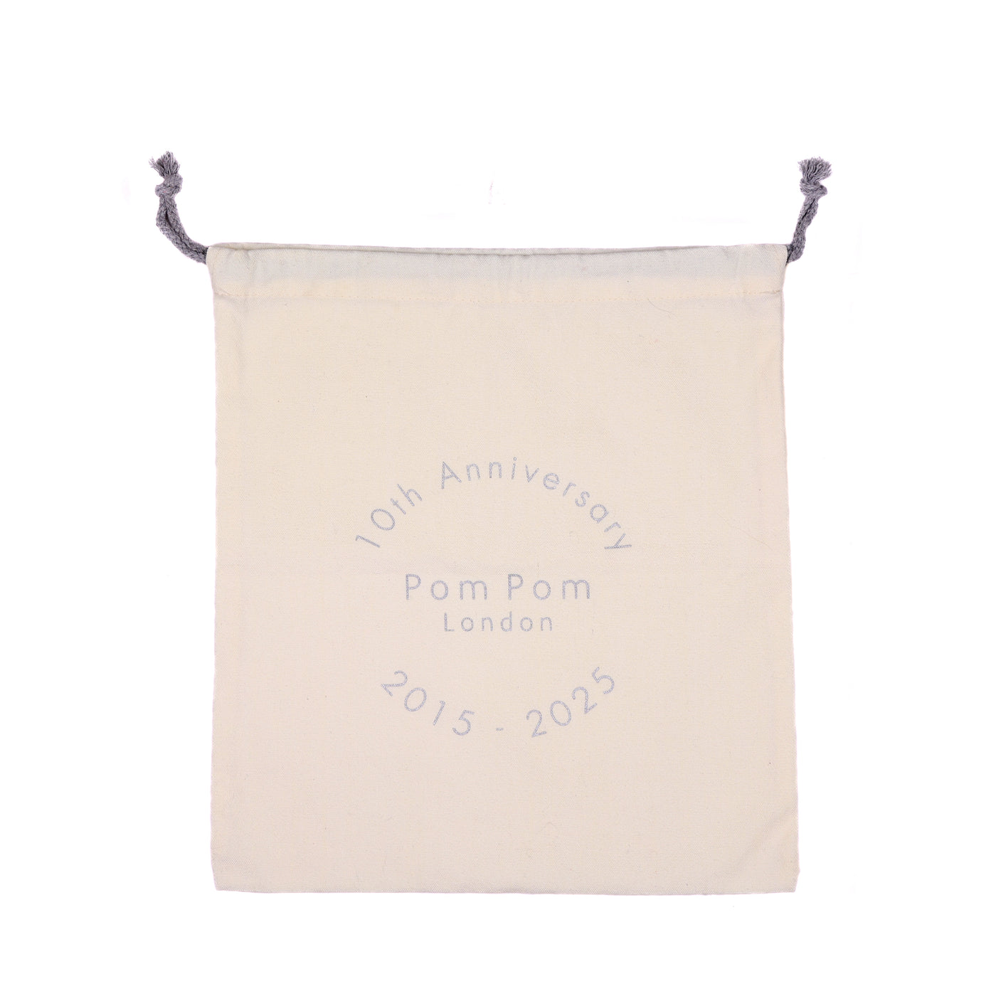 Original Plus Bag Black SILVER HARDWARE-Pom Pom London