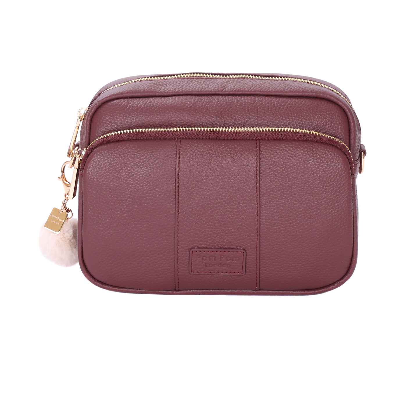 Original Plus Bag Deep Burgundy & Accessories-Pom Pom London