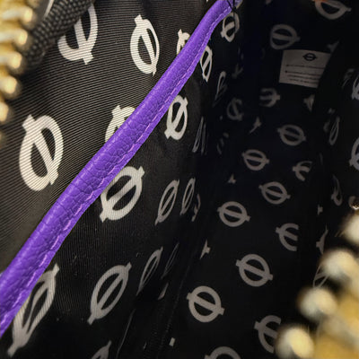 Pom Pom London City Plus Bag Elizabeth Line Purple-Pom Pom London