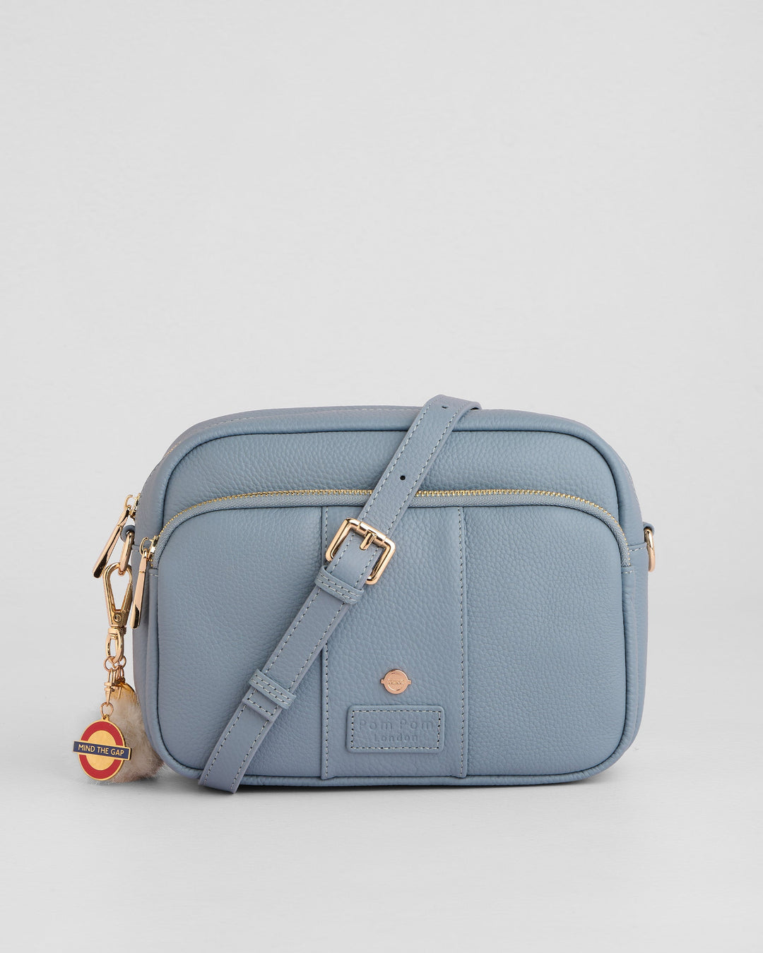 Pom Pom London Original Plus - Leather Crossbody Bag In Jubilee Pom Pom London Original Plus - Leather Crossbody Bag In Jubilee