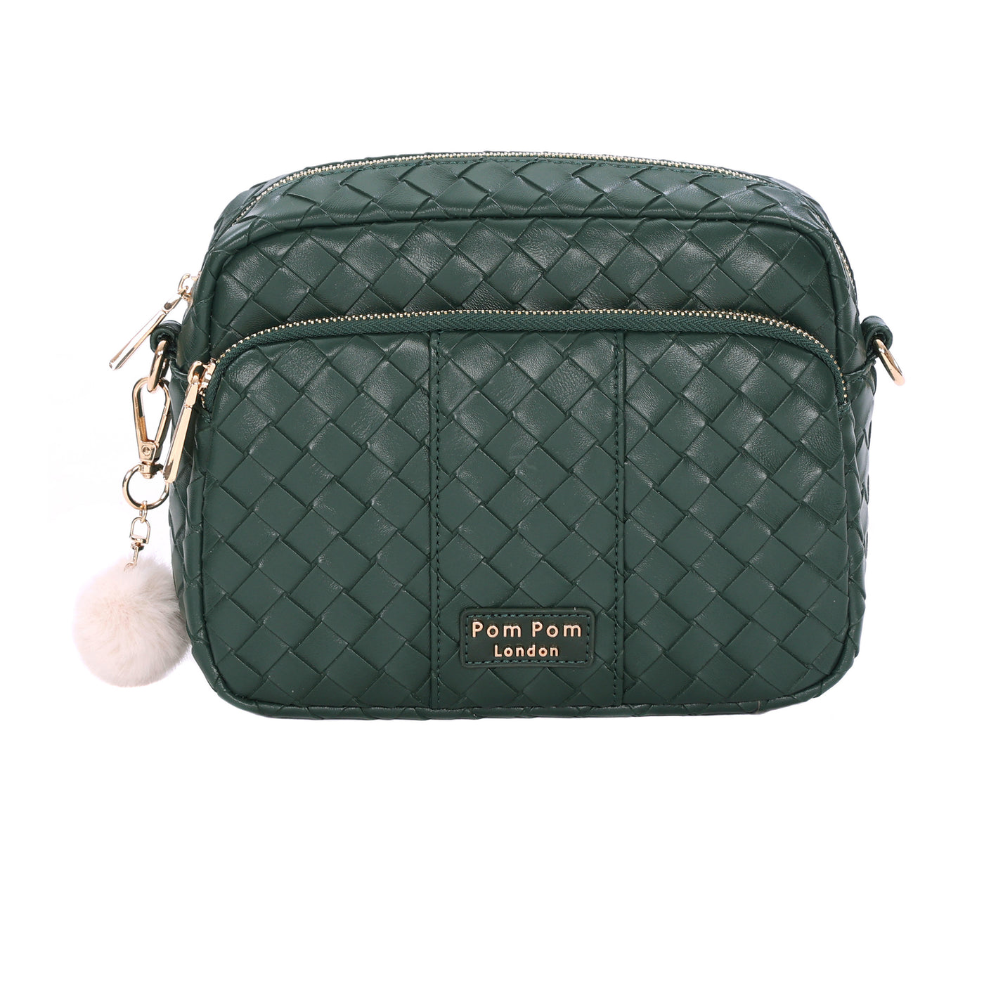 Original Plus Bag Lattice Green & Accessories-Pom Pom London