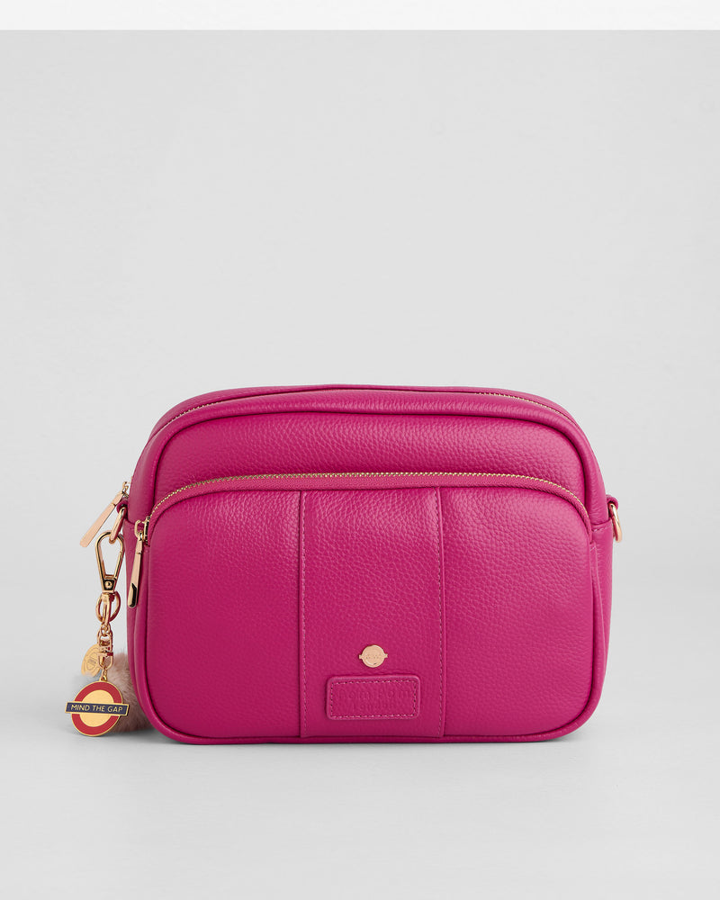 Original Plus Bag Metropolitan Line Magenta & Accessories-Pom Pom London