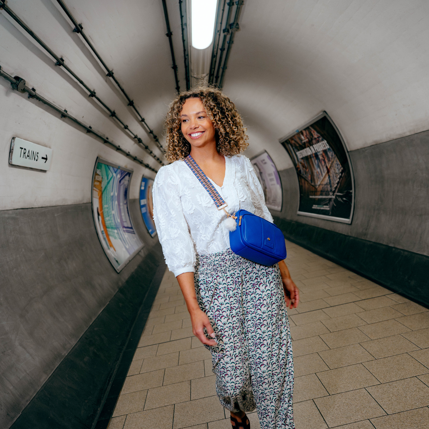 Original Plus Bag Piccadilly Line Blue & Accessories-Pom Pom London