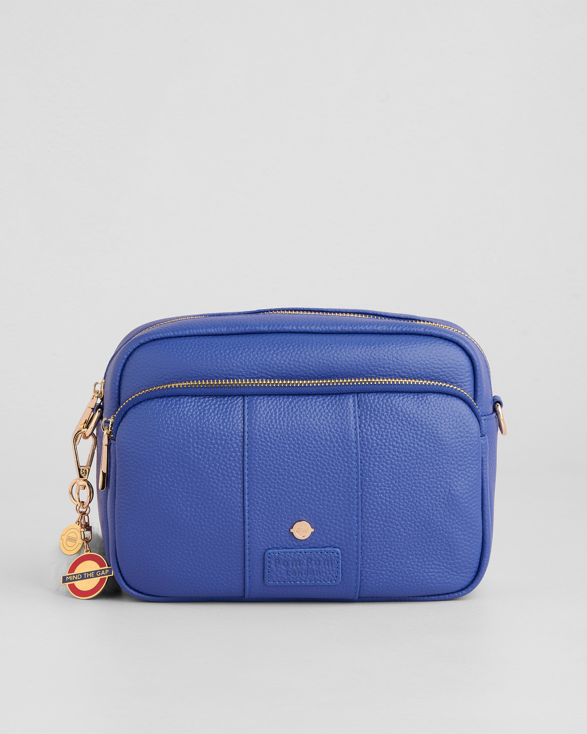 Pom Pom London Original Plus - Leather Crossbody Bag In Piccadilly Line ...