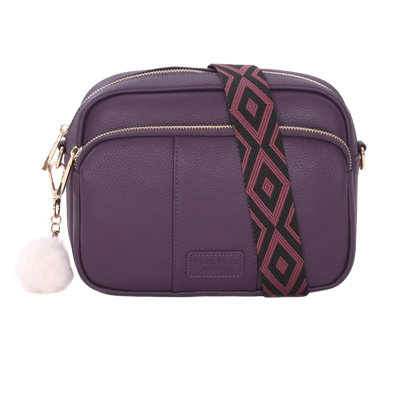 Original Plus Bag Purple Nightshade & Accessories-Pom Pom London