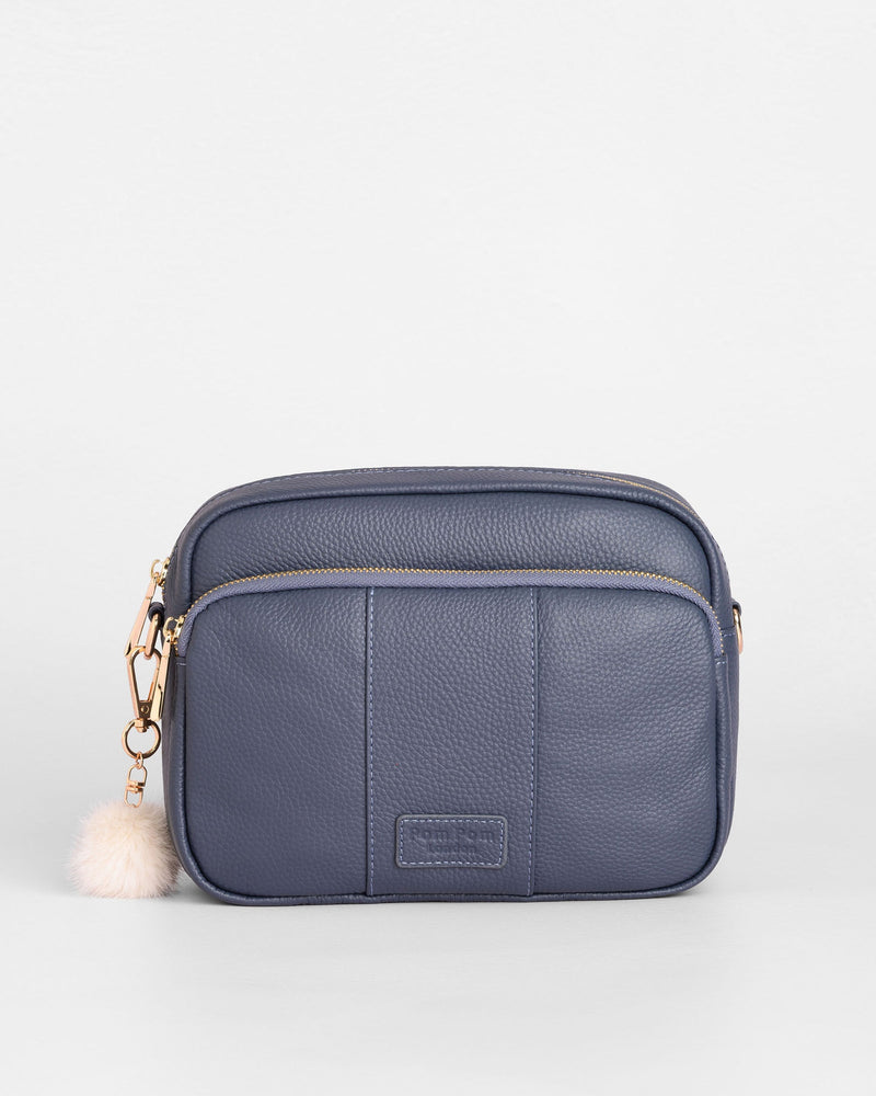 Original Plus Bag Slate Blue & Accessories-Pom Pom London