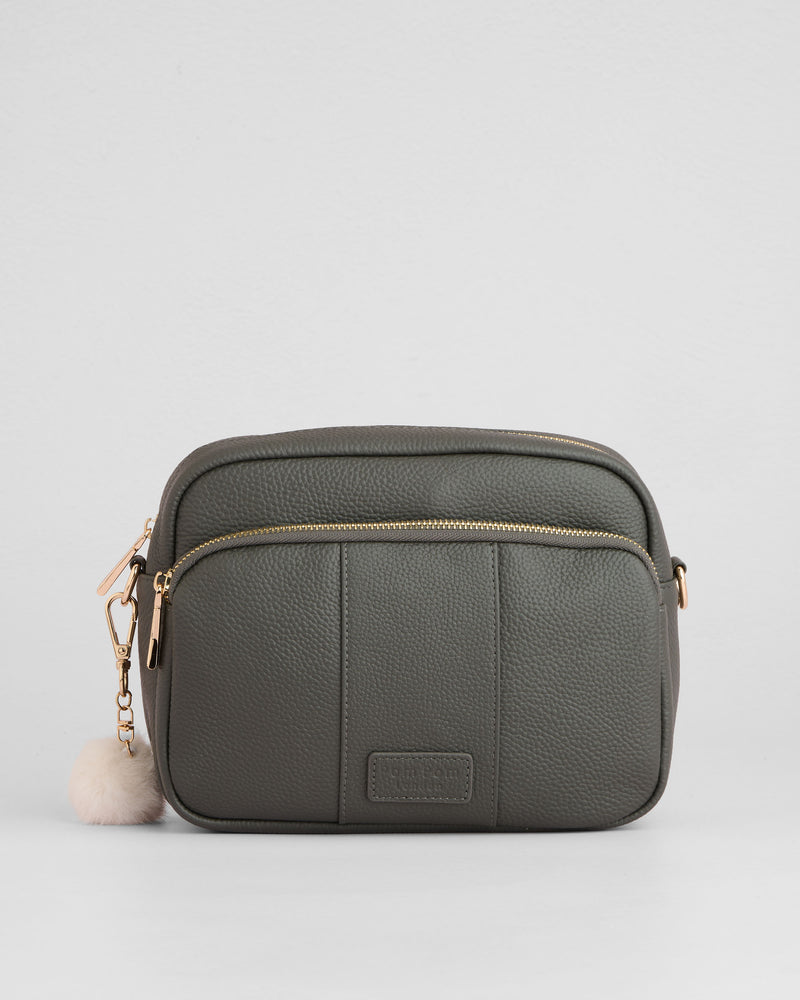 Original Plus Bag Volcano Grey & Accessories-Pom Pom London