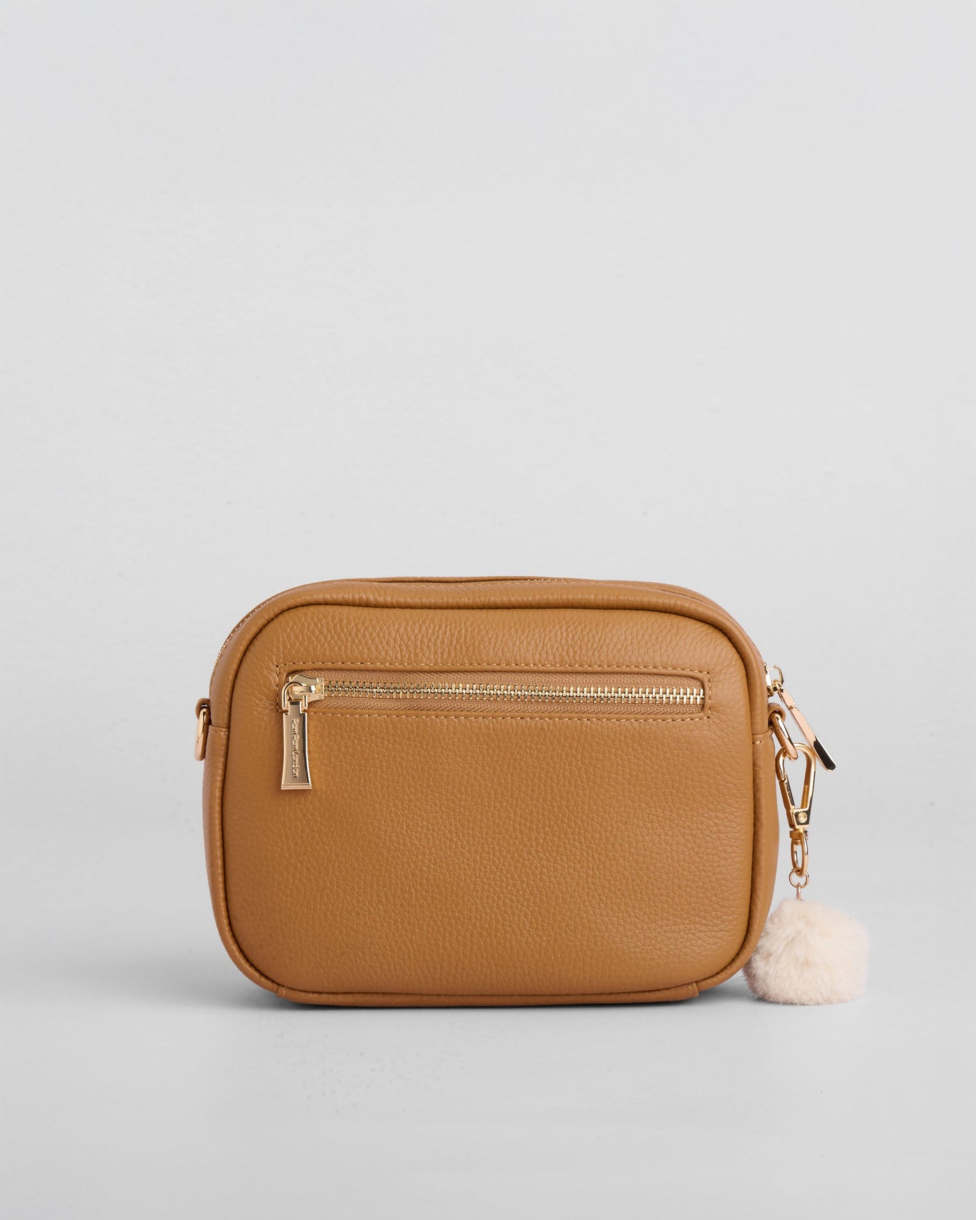 Original Suede & Leather Bag Maple – Pom Pom London
