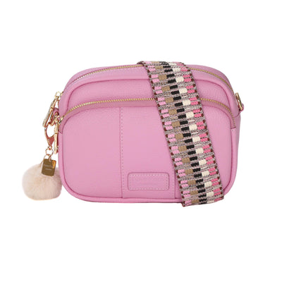 Mayfair Bag Peony Pink & Accessories - Pom Pom London