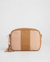 Pom Pom London City Bag Canvas & Leather Maple