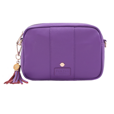 Pom Pom London City Bag Elizabeth Line Purple-Pom Pom London