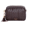 Pom Pom London City Bag Lattice Chocolate