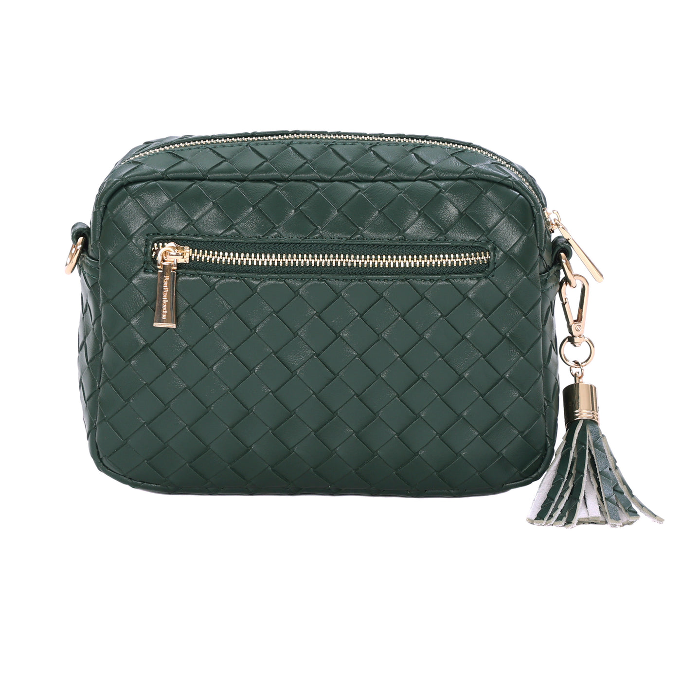 Pom Pom London City Bag Lattice Green-Pom Pom London
