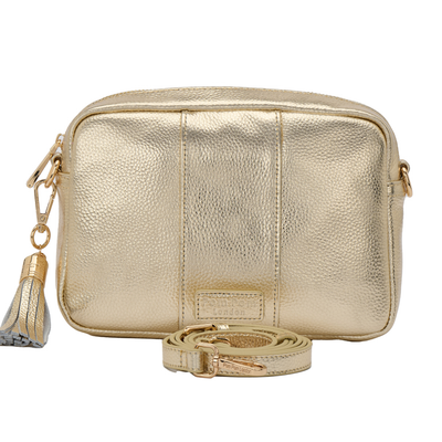 Pom Pom London City Bag Metallic Gold-Pom Pom London