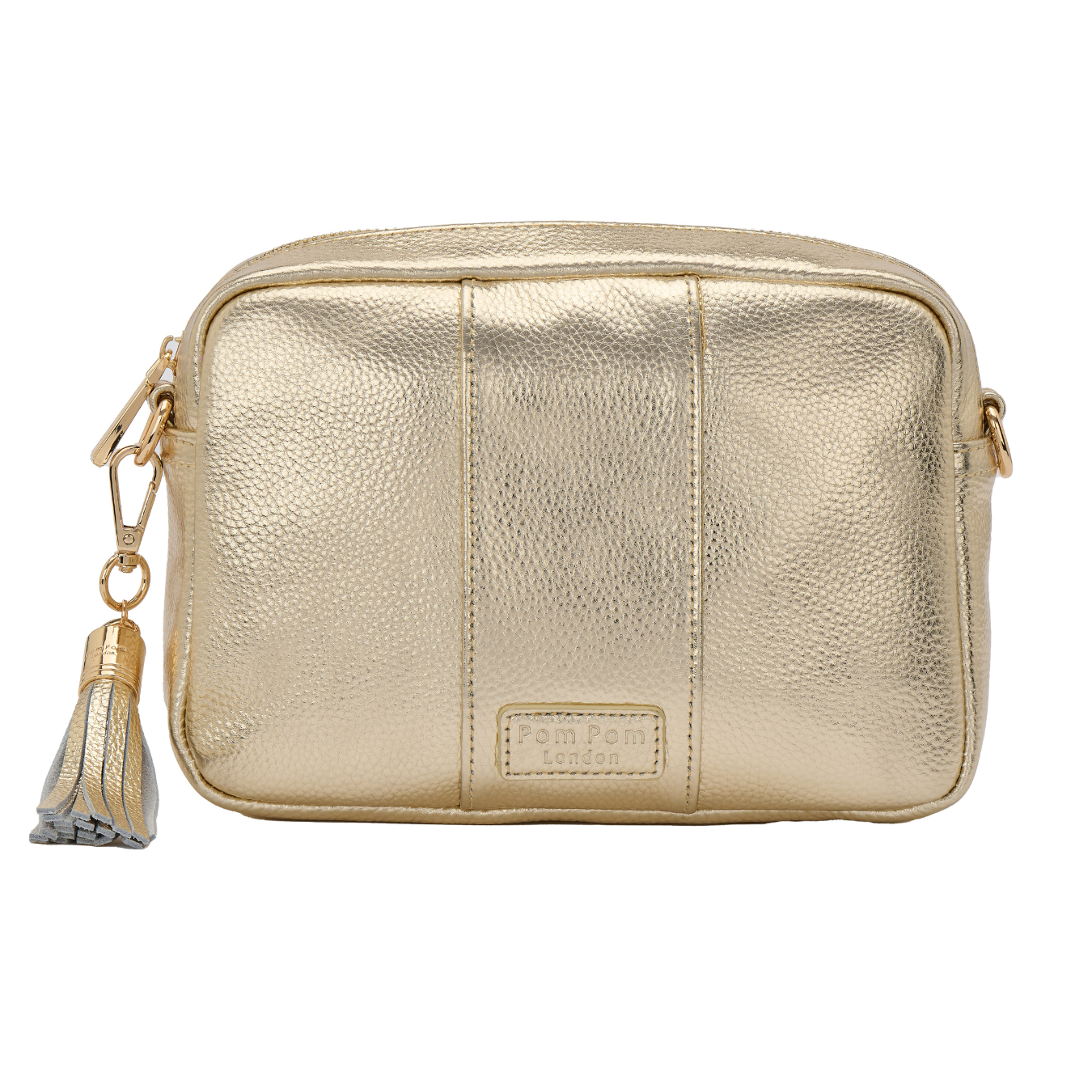Pom Pom London City Bag Metallic Gold-Pom Pom London