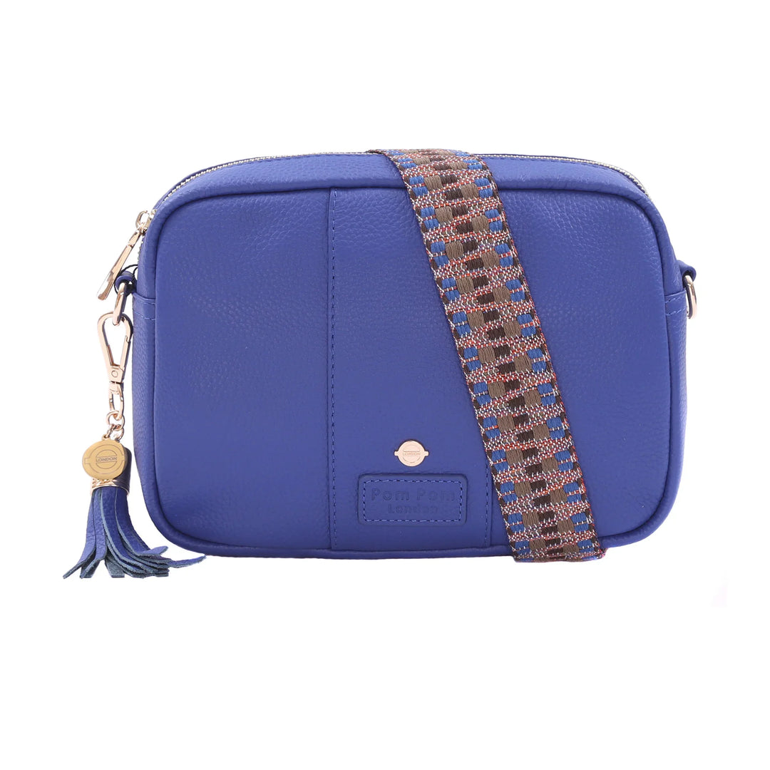 Pom Pom London City Bag Leather Crossbody bag in Piccadilly Line