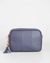 Pom Pom London City Tasche Schieferblau 