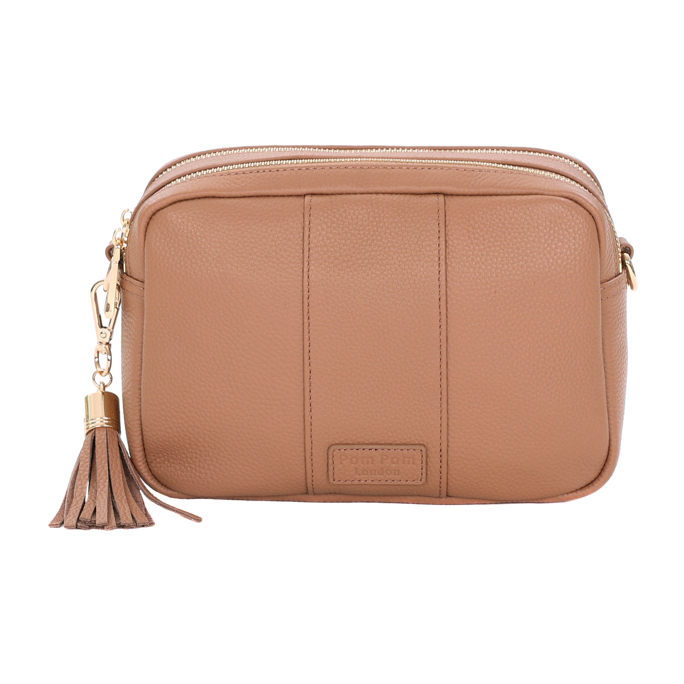 Pom Pom London Duo Zip City Bag Spiced Ginger-Pom Pom London