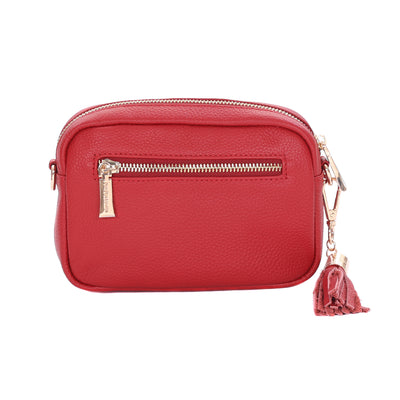Pom Pom London City MINI Bag Crimson Red-Pom Pom London