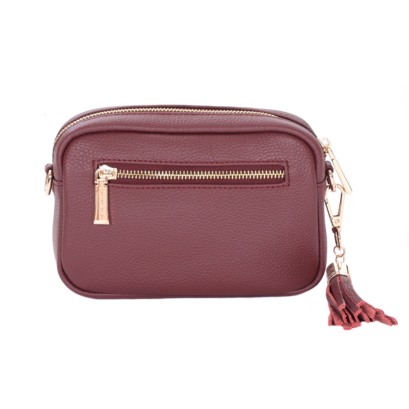 Pom Pom London City MINI Bag Deep Burgundy-Pom Pom London