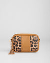 Pom Pom London City MINI Tasche Leopardenmuster Ahorn