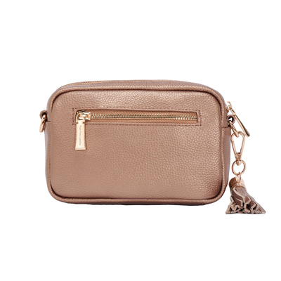 Pom Pom London City MINI Bag Metallic Bronze-Pom Pom London