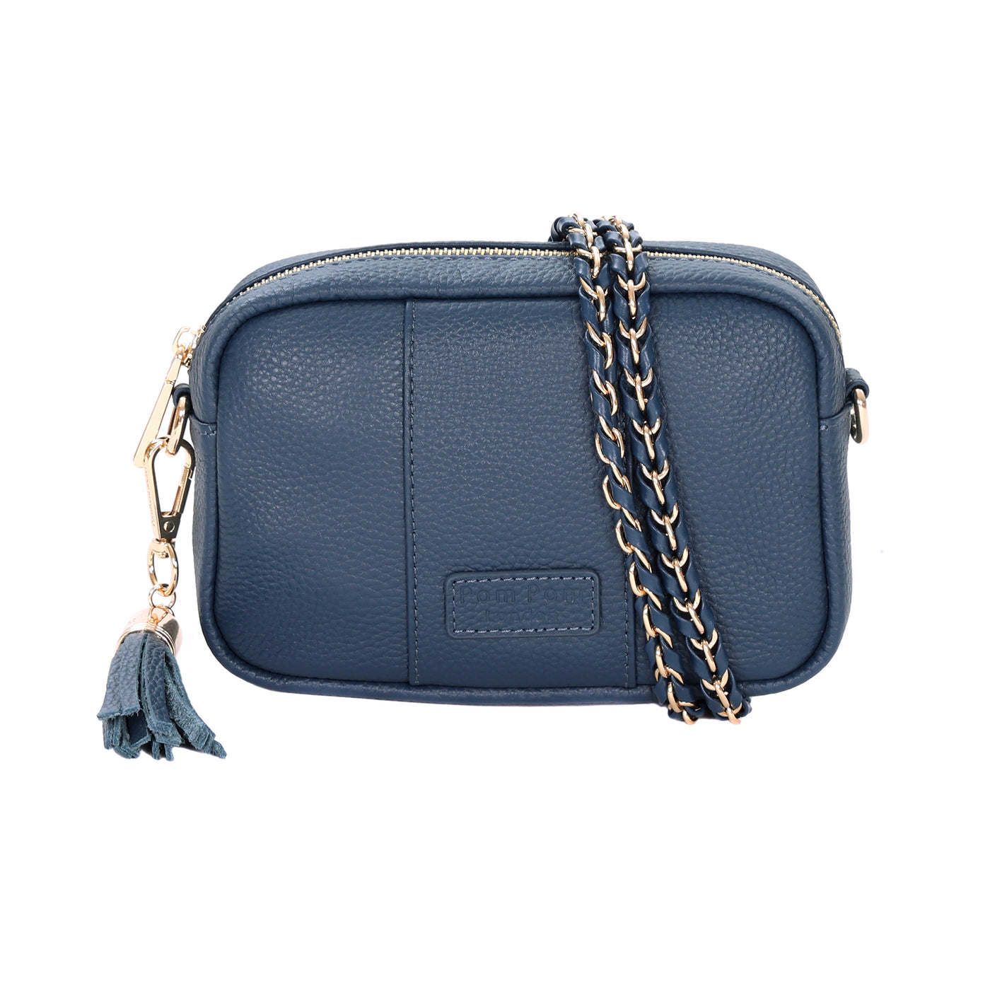 Pom Pom London City MINI Bag Nordic Blue-Pom Pom London