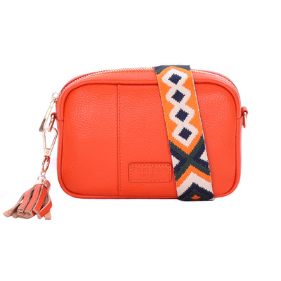 Pom Pom London City MINI Bag Orange Spice-Pom Pom London
