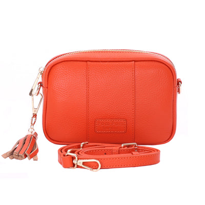 Pom Pom London City MINI Bag Orange Spice-Pom Pom London
