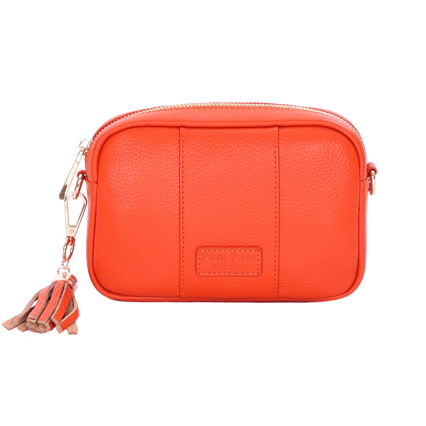 Pom Pom London City MINI Bag Orange Spice-Pom Pom London
