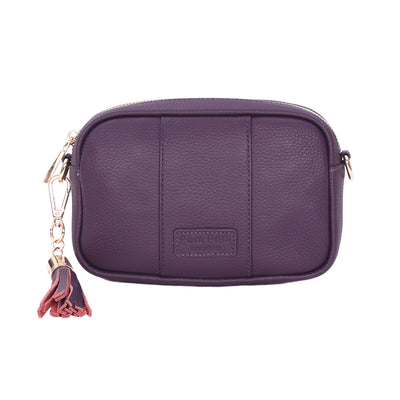 Pom Pom London City MINI Bag Purple Nightshade-Pom Pom London