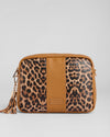 Pom Pom London City Plus Bag Leopard Print Maple