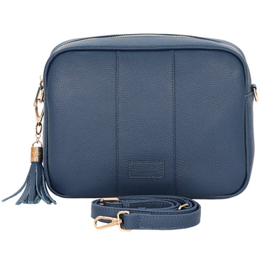 Pom Pom London City Plus Bag Nordic Blue-Pom Pom London