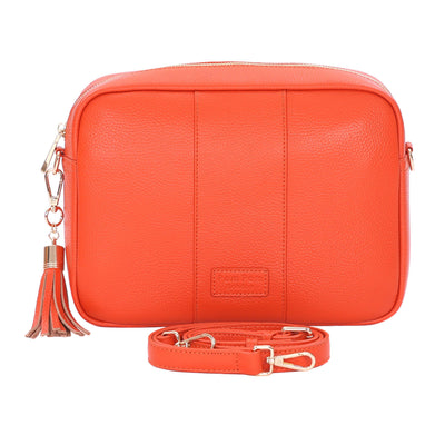 Pom Pom London City Plus Bag Orange Spice-Pom Pom London