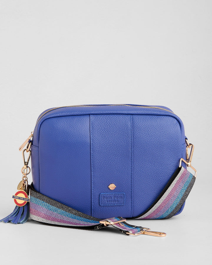Pom Pom London City Plus Bag - Leather Crossbody Bag In Piccadilly