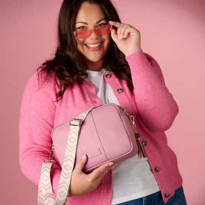 Pom Pom London City Plus Bag Pink-Pom Pom London