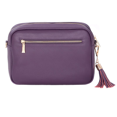 Pom Pom London City Plus Bag Purple Night Shade-Pom Pom London