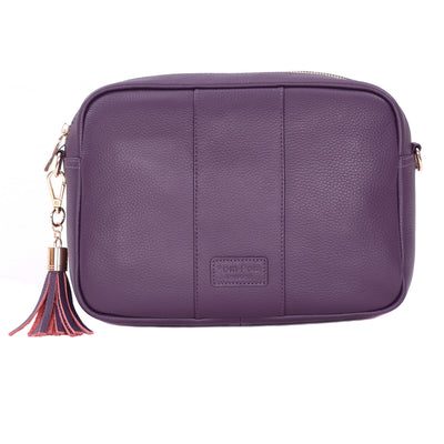 Pom Pom London City Plus Bag Purple Night Shade-Pom Pom London