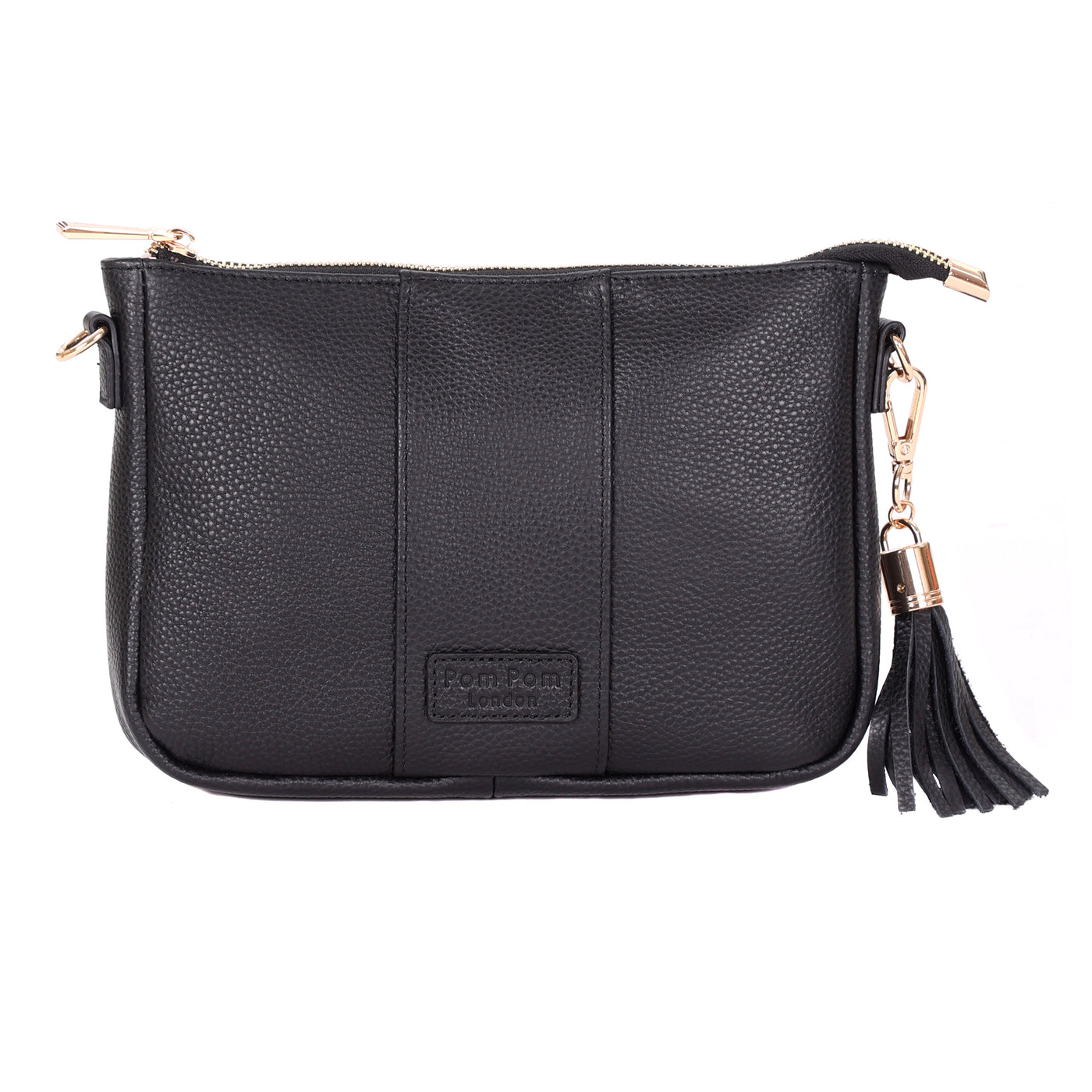 Pom Pom London City Slim Bag Black-Pom Pom London