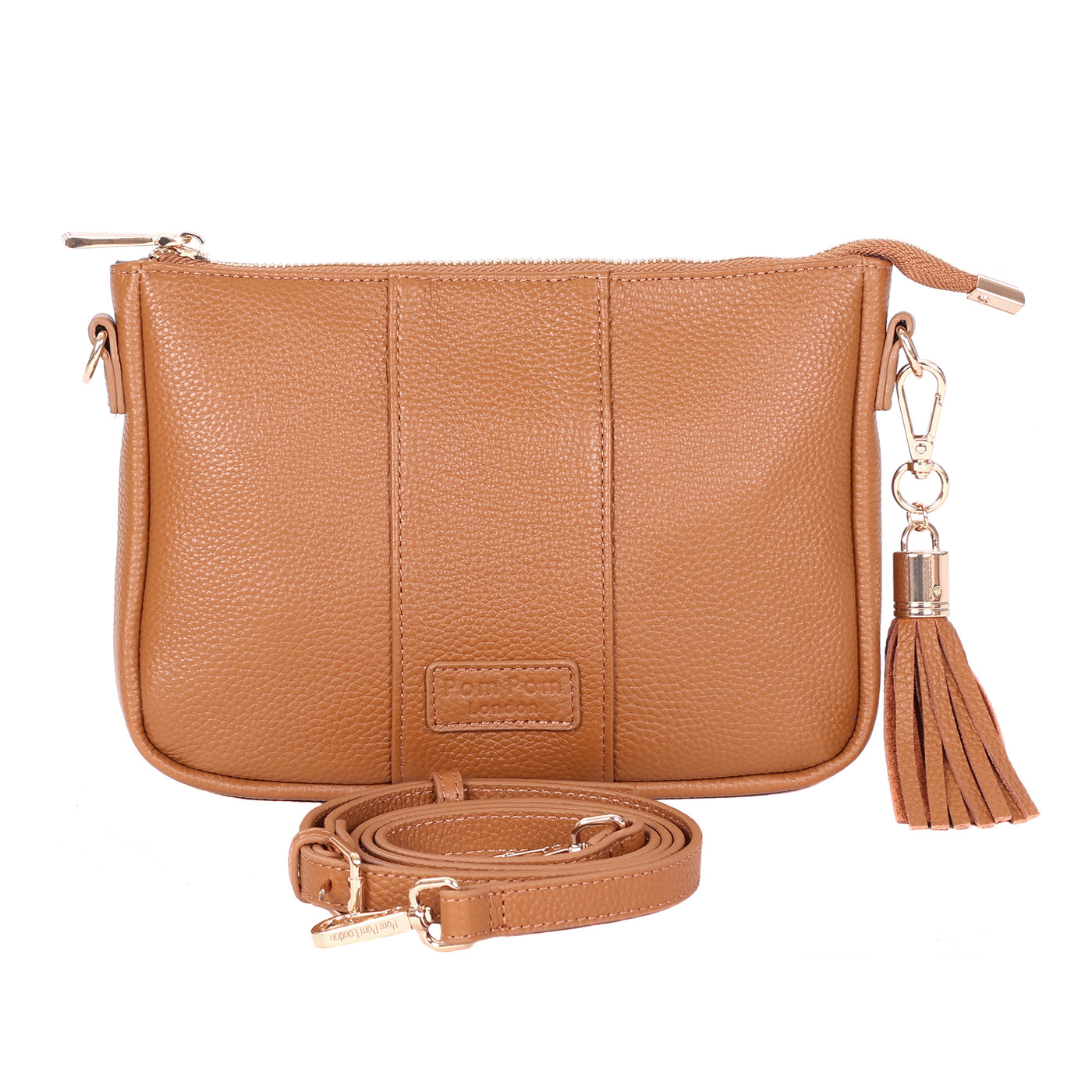 Pom Pom London City Slim Bag Maple-Pom Pom London