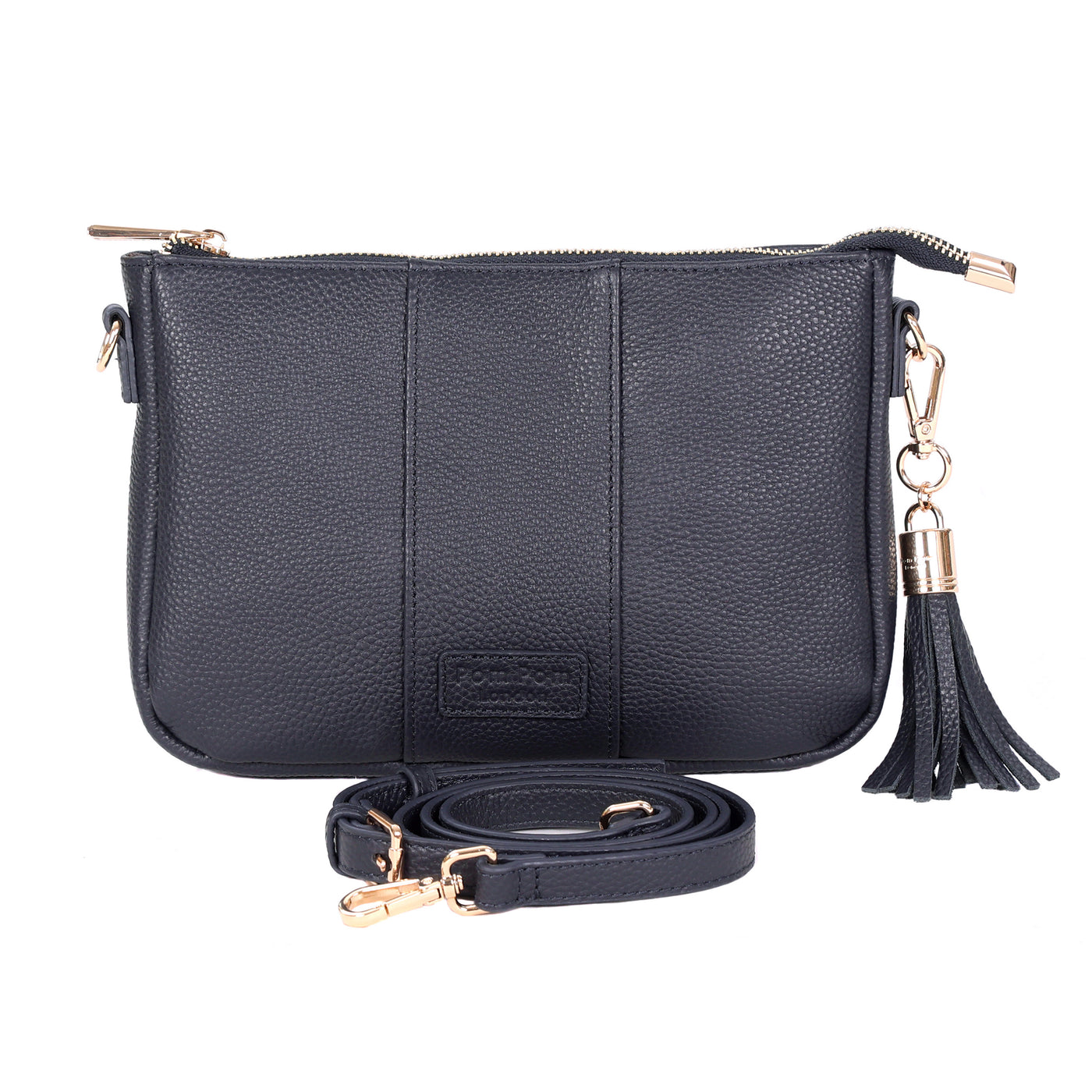 Pom Pom London City Slim Bag Navy-Pom Pom London