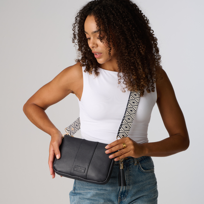 Pom Pom London City Slim Bag Navy-Pom Pom London