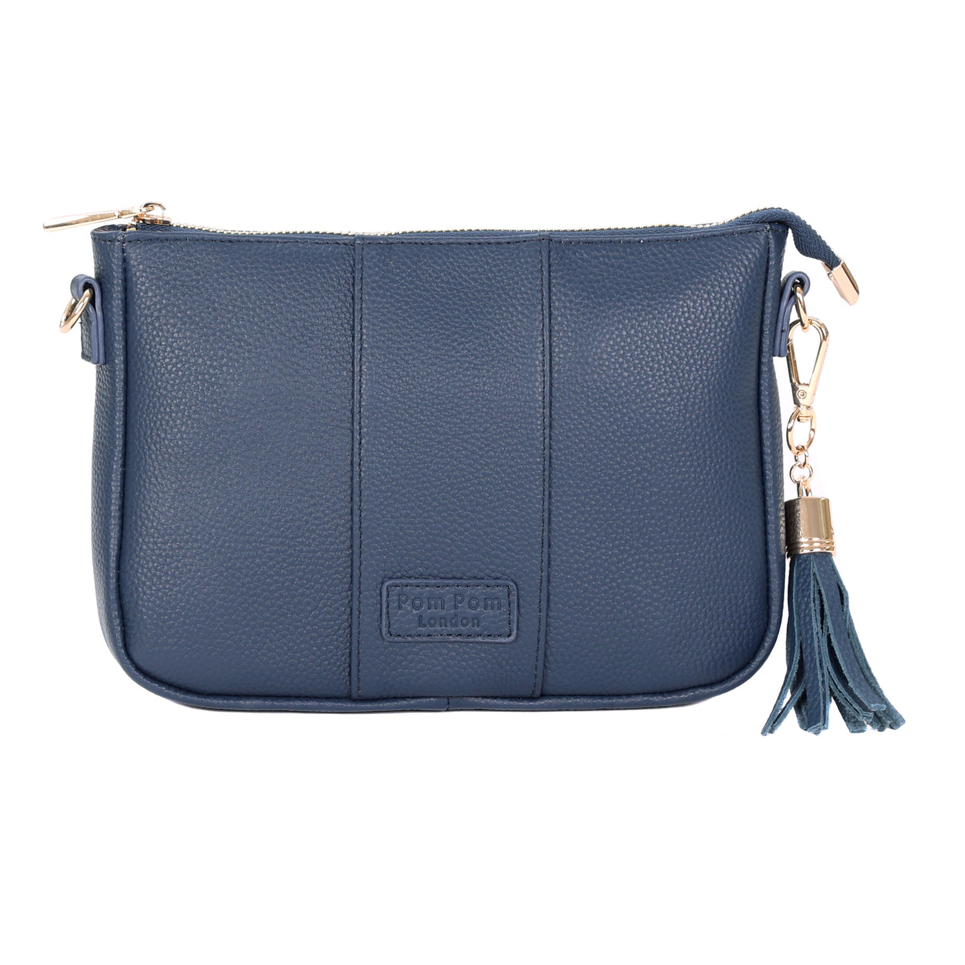 Pom Pom London City Slim Bag Nordic Blue-Pom Pom London