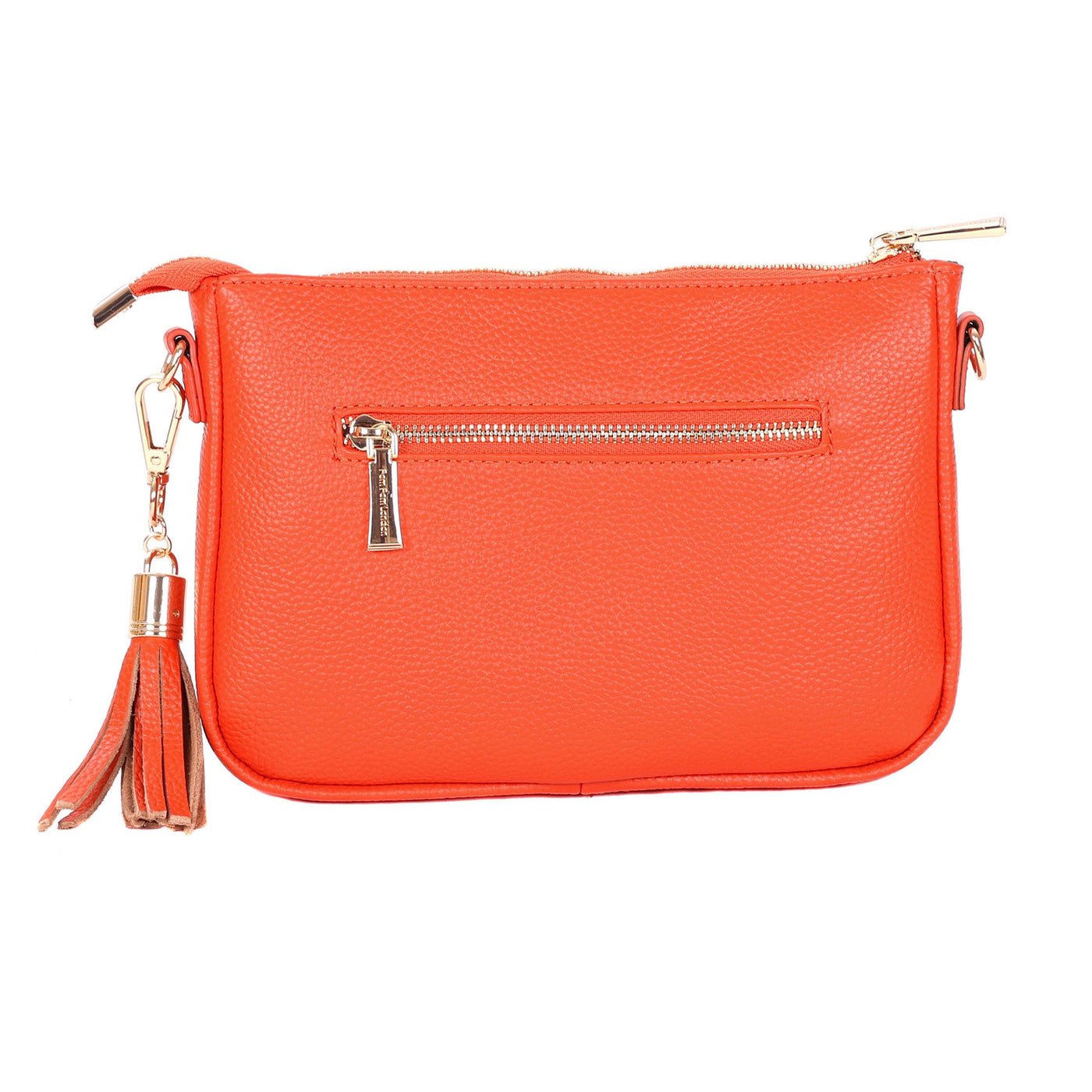 Pom Pom London City Slim Bag Orange Spice-Pom Pom London