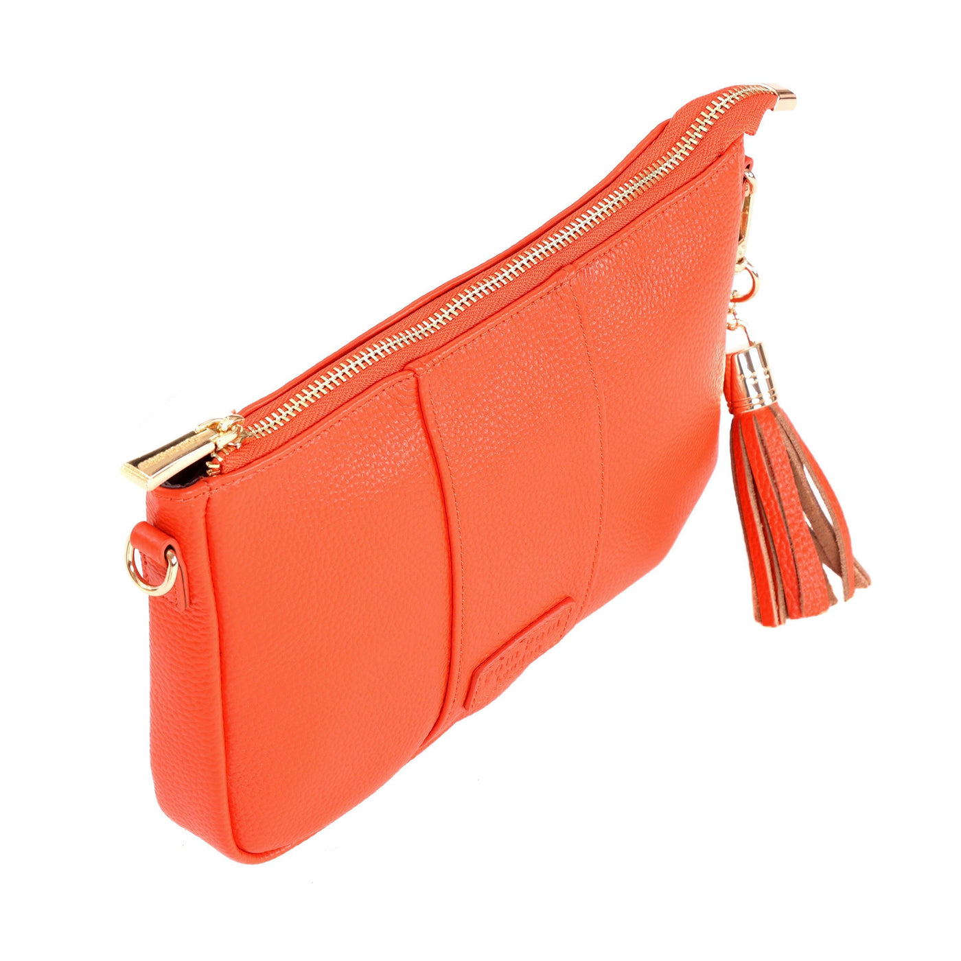 Pom Pom London City Slim Bag Orange Spice-Pom Pom London