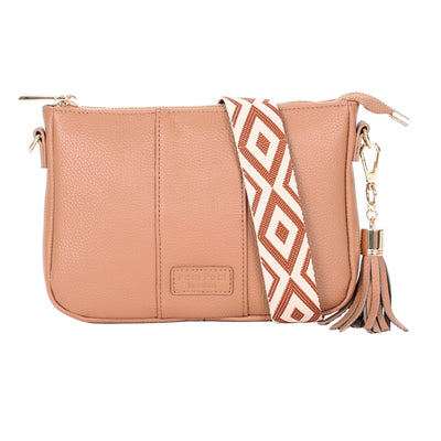 Pom Pom London City Slim Bag Spiced Ginger-Pom Pom London