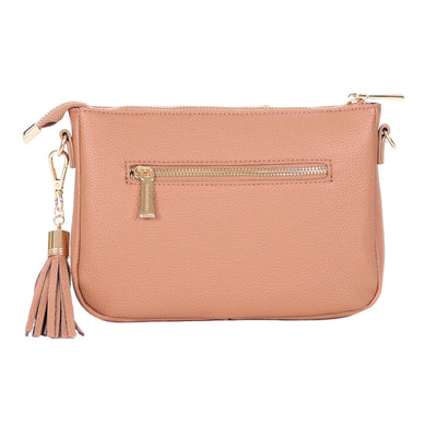 Pom Pom London City Slim Bag Spiced Ginger-Pom Pom London